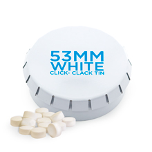 53mm Click Clack White - Mints